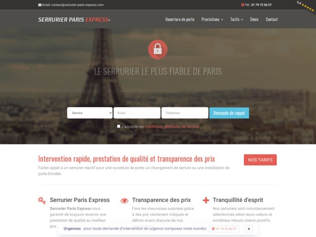 Serrurier paris express