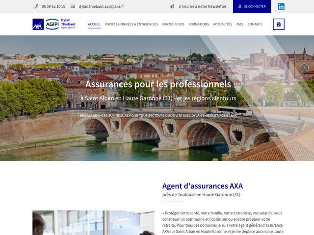 Cabinet d'assurance Axa - Saint-Alban en Haute-Garonne (31)
