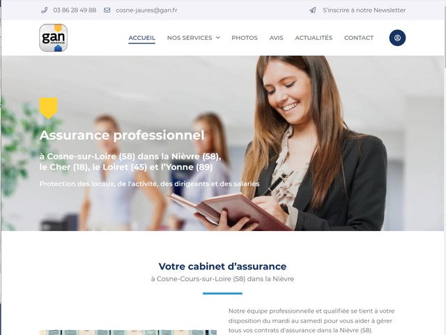 Gan Toussaint | cabinet d'assurance Cosne-sur-Loire, Nièvre (58)