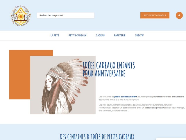 Petits cadeaux anniversaire enfants
