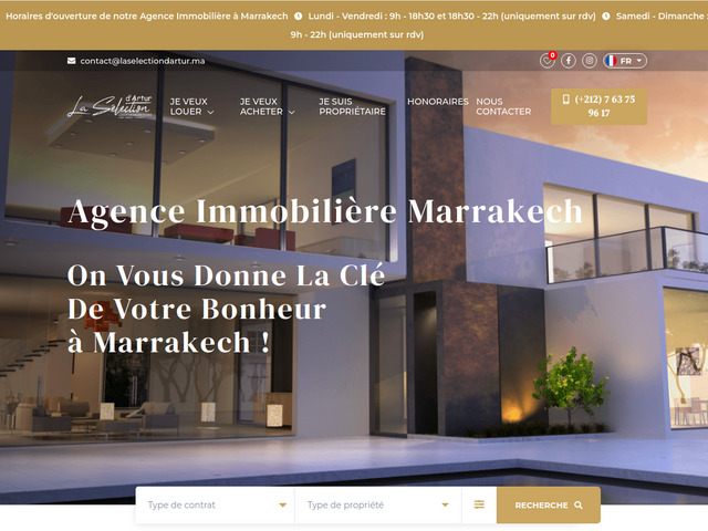 Agence immobilière Marrakech