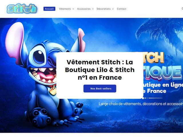 Boutique Lilo & Stitch spécialisée dans les vêtements
