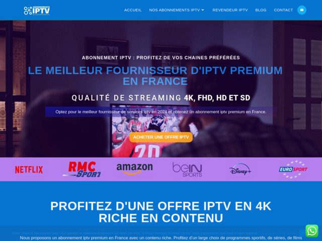Abonnement iptv pas cher