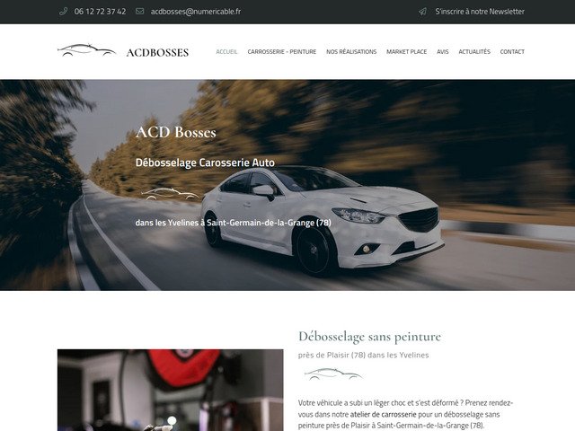 ACD Bosses - carrosserie auto prs de Plaisir, Yvelines 78