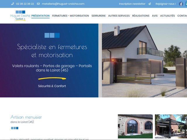 Huguet Creiche Confort | artisan menuisier à Ingré, Loiret 45