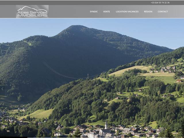 Agence immobilière Saint-Jean-d'Aulps - Alpes Services Immobiliers