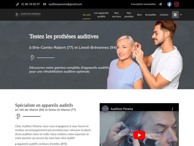 Audition pereira - audioprothésiste