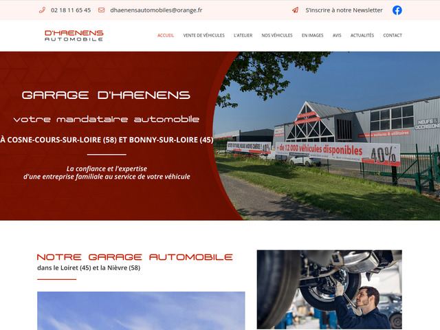 Garage et concessionnaire automobile