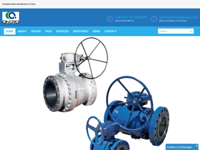 China one valve manufacturer co., ltd
