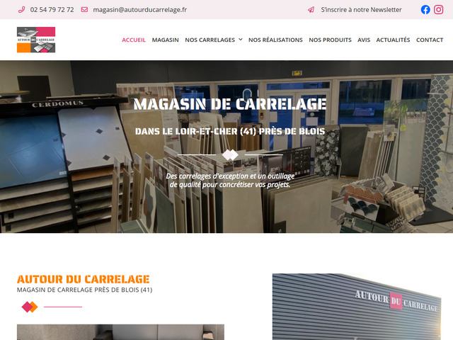 Autour du carrelage - entreprise de carrelage les montils (41)