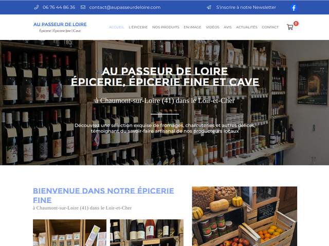 Au Passeur de Loire : picerie locale  Chaumont-sur-Loire (41)