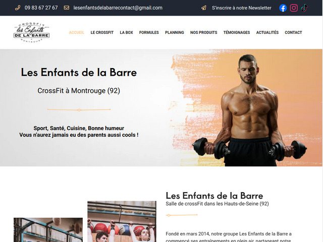 Les Enfants de la Barre | salle de crossfit à Montrouge (92)