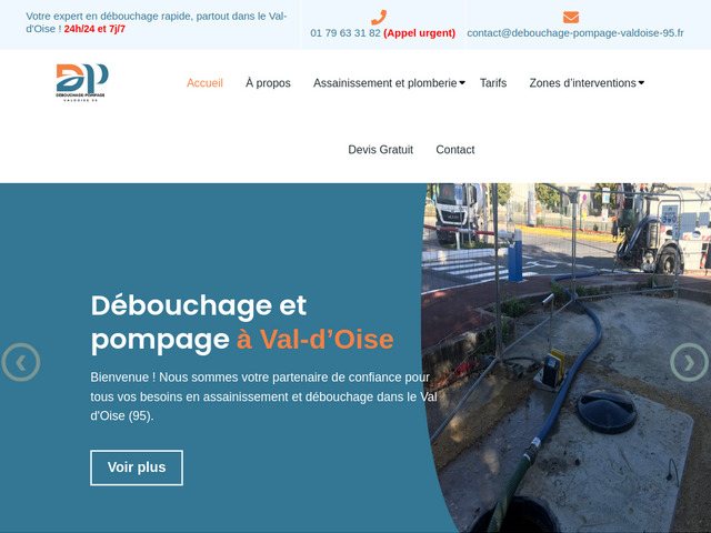 Travaux assainissement groslay