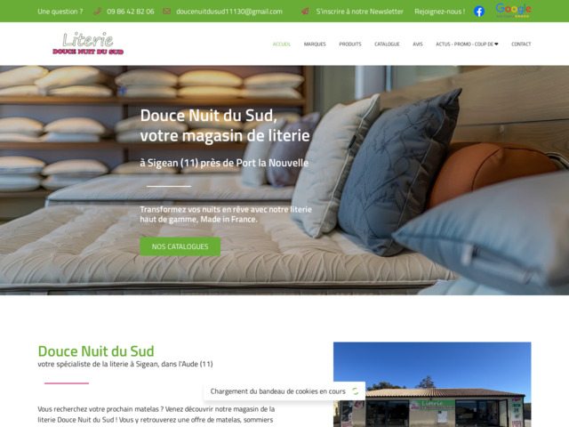 Douce Nuit du Sud | Lits, sommiers, canapés à Sigean, Aude (11)