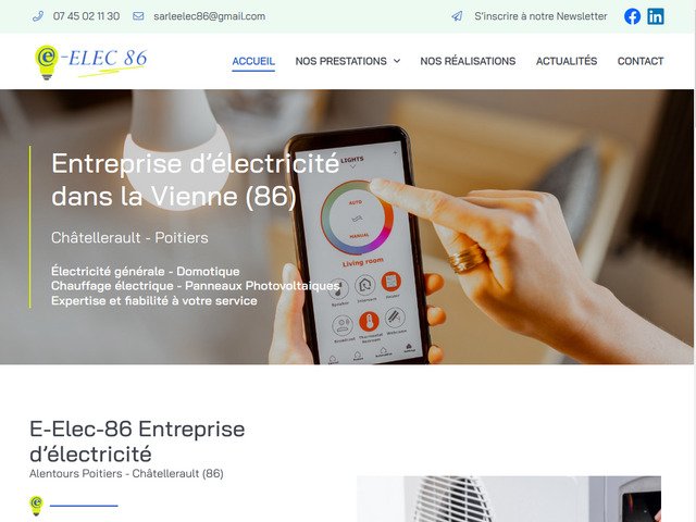 E-Elec 86 - Electricien  Chtellerault et alentours, Vienne 86