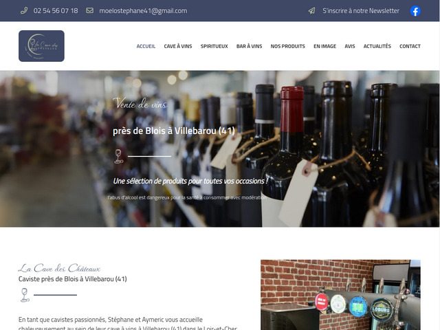 La Cave des Chteaux 41 : caviste  Villebarou, Loir-et-Cher 41