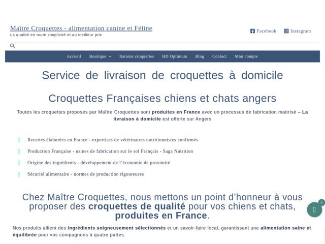 Maître croquettes