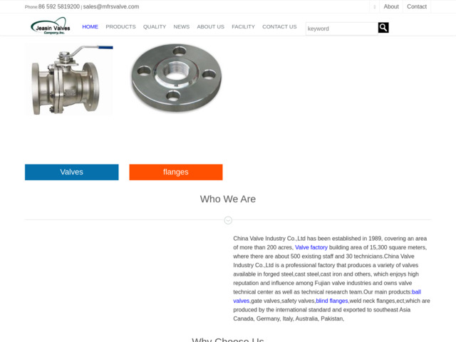 China valve industry co., ltd