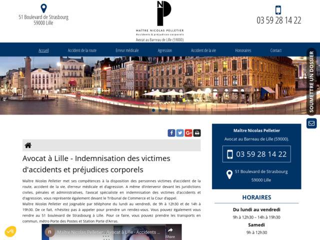 Avocat pour victime d'accident de la route