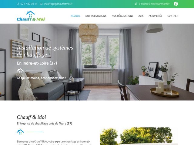 Chauff & Moi - Entreprise de chauffage à Bléré, Indre-et-Loire 37