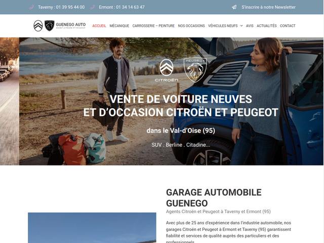 Garage Guenego : Citron & Peugeot  Taverny et Ermont 95