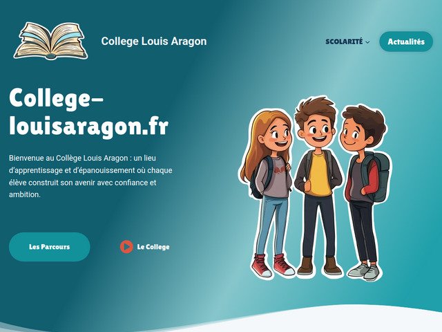 Collge louis aragon : votre portail vers l'excellence ducative