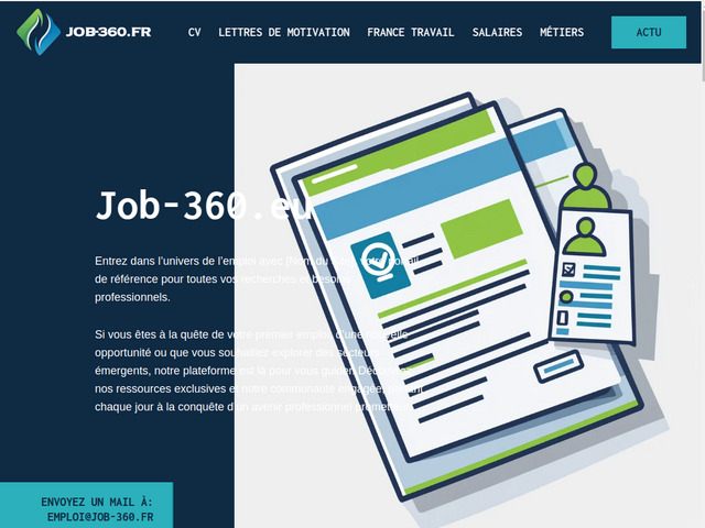 Job-360 : votre boussole vers l'emploi idéal