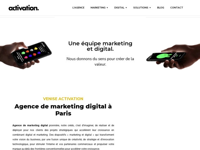 Agence de marketing digital Paris