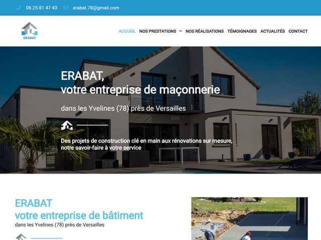 Erabat - Entreprise de bâtiment à Bois d'Arcy