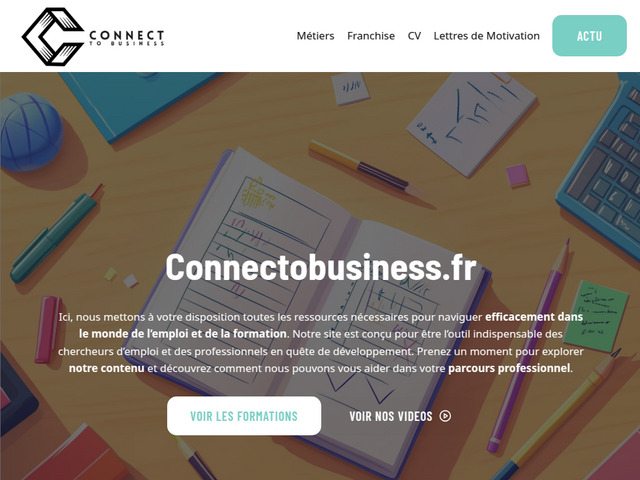 Connectobusiness : formation et retour à l'emploi
