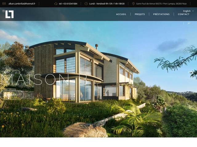 Architecte DPLG Cagnes-sur-Mer - Alban Cambrillat