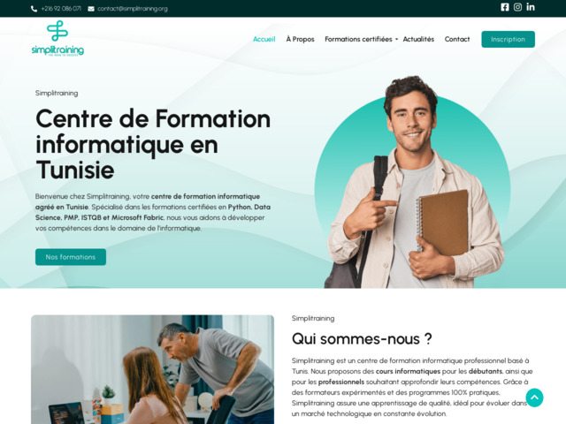 Simplitraining : centre de formation power bi en tunisie