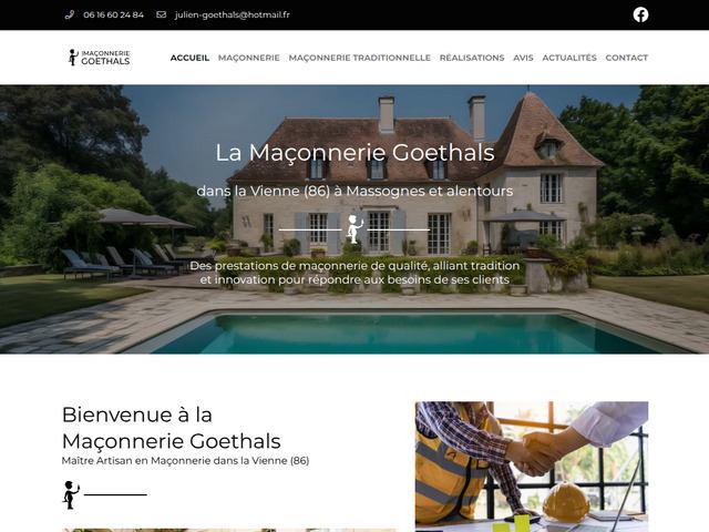 Maçonnerie Goethals | Expertise en maçonnerie à Massognes