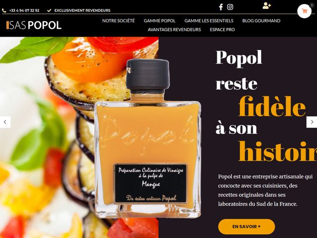 Fournisseur épicerie fine Provence - Popol