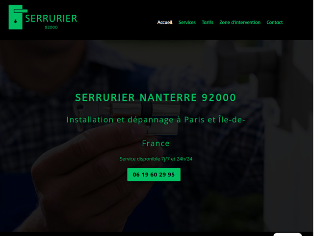 Serrurier Nanterre 92000 ! Dpannage en urgence