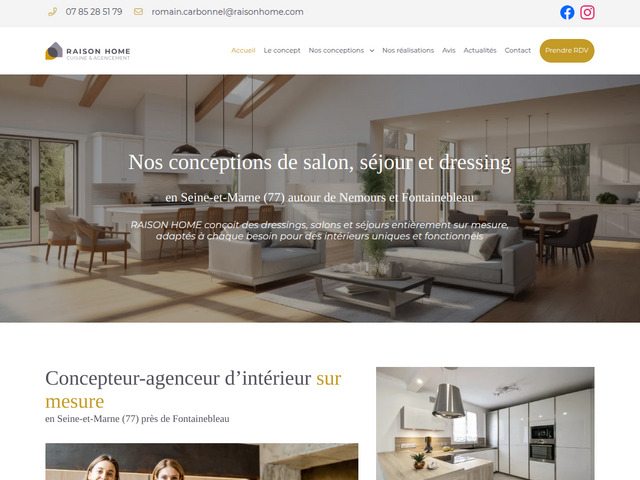 Raison Home 77 - Cuisines et aménagements sur mesure