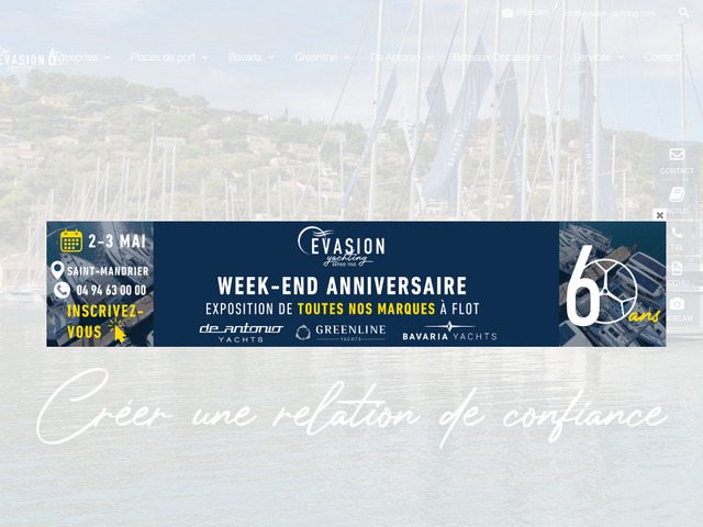 Concessionnaire bateau bavaria var - evasion yachting