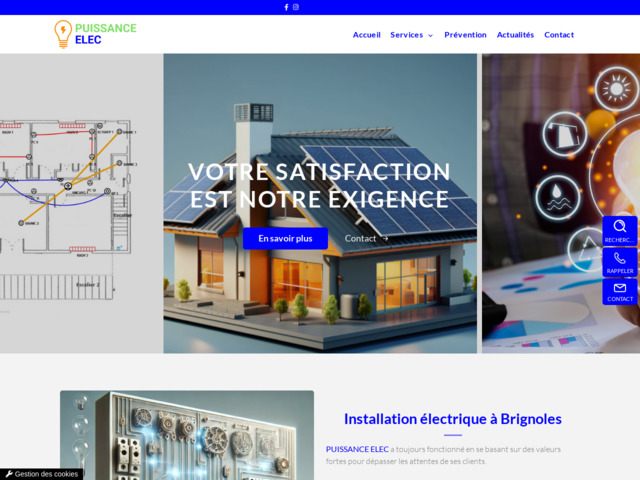 Installation électrique Brignoles - Puissance Elec