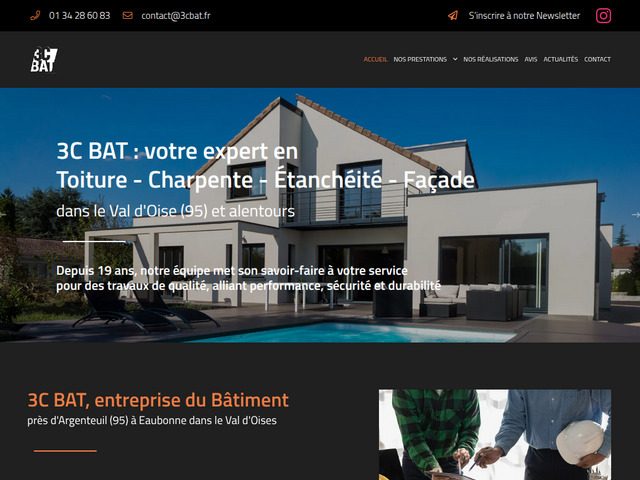 3C Bat | Experts en toiture et façade à Eaubonne