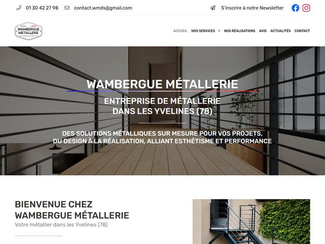 Wambergue Mtallerie | Artisan mtallier  Freneuse (78)