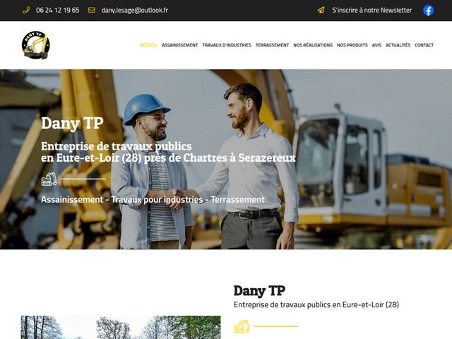 Dany TP - Travaux publics en Eure-et-Loir (28)