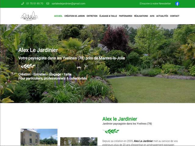 Alex Le Jardinier 78 - Création & entretien d'espaces verts