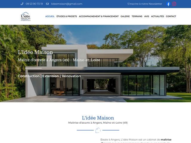 L'idée maison – maître d'oeuvre à angers