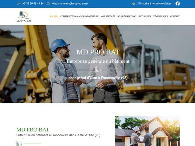 Md pro bat – construction & rénovation dans le 95