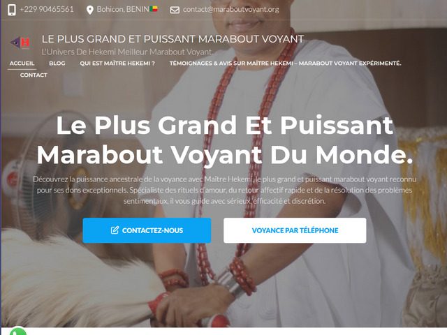 Plus grand marabout voyant hekemi