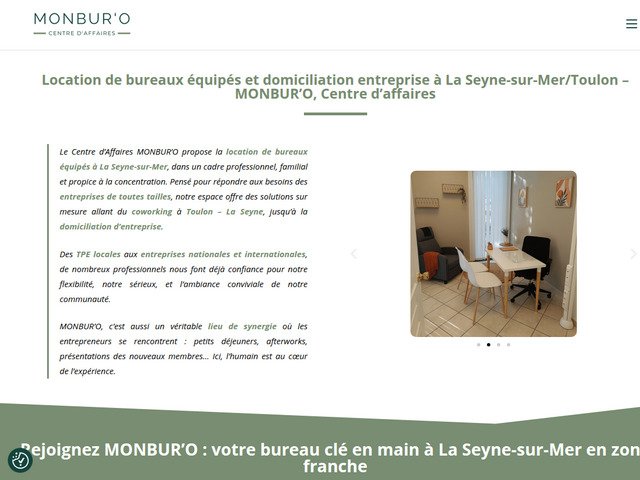 Location de bureaux équipés la seyne-sur-mer - monbur’o
