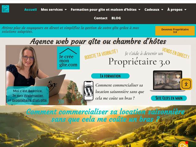 Agence web pour location saisonnière : gîte, chambre d'hôtes, appartements