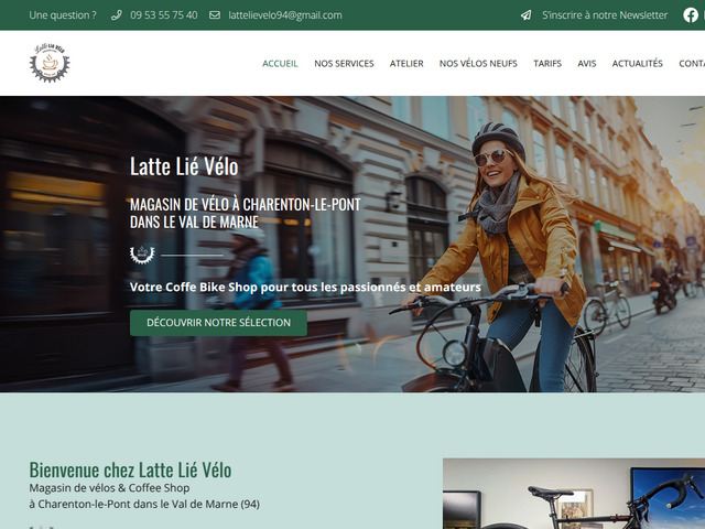 Latte li vlo – caf vlo  charenton-le-pont