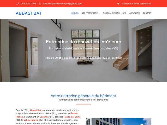 Abbasi bat - entreprise du bâtiment | en idf, 92, 91 & 94