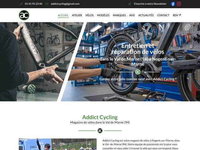 Magasin de vlos  nogent-sur-marne (94)